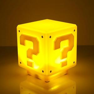 HIULLEN Cubo De Lámpara De Icono 3D, Luz Nocturna LED para…