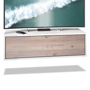 Vladon Mueble televisor Lana 100 Mueble de Pared para telev…