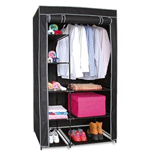 GREATOOL Armario Tela 174x100x46cm Closet Organizador Plega…