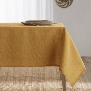 BOHEME Mantel Antimanchas Resinado Liso Algodón Combinado E…
