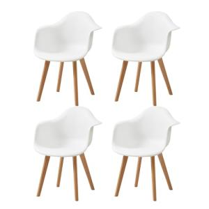 GrandCA HOME Pack de 4 Sillas de Comedor Sillas de Cocina N…