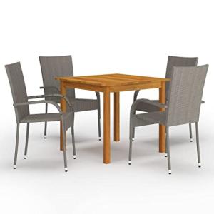 LLEZKBR Juego de muebles de exterior para exteriores, juego…