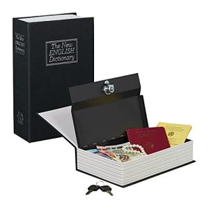 Relaxdays Dictionary Book Safe with Keys Caja Fuerte de Ace…