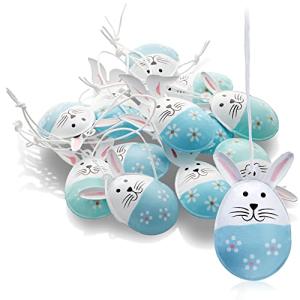 com-four® 12x Perchas Decorativas de Pascua - Conejito de P…