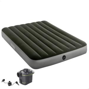 Intex 64778 - Colchón Hinchable Doble con hinchador y Fiber…