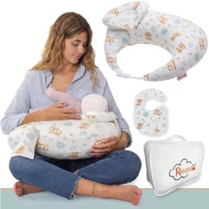 RUGUIES- Cojín Lactancia Ajustable y Ergonómico- Cojín de L…