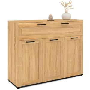 IDMarket VITO - Aparador de 100 cm, 3 puertas y 1 cajón de…