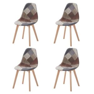 GrandCA HOME Pack de 4 Sillas de Comedor Sillas de Cocina,…