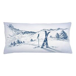 ABAKUHAUS Invierno Funda para Almohada, Gráfico Bosquejo de…