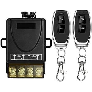 DieseRC 433MHz Interruptor de control remoto inalámbrico Co…