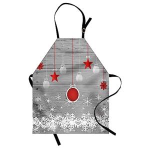 ABAKUHAUS Navidad Delantal de Cocina, Tema Celebración Trad…