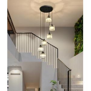 Kinbolas Candiles De Techo Colgantes Cristal K9 Modernos,La…