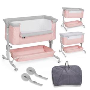 ms BabyWorld – Minicuna Colecho Comfy – Regulable multialtu…