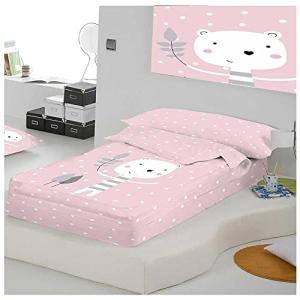 COTTON ARTean Saco nordico con Relleno Jorge Pink Cama 90 x…