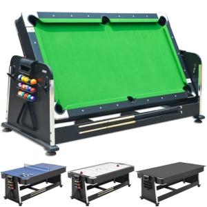 DEVESSPORT Multijuego Giratorio 4 en 1 Olimpus | Mesa de Bi…