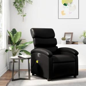 Festnight Sillón Masaje Eléctrico Sillón Masaje Reclinable…