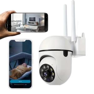 Camara de Seguridad Profesional | Full HD 1080P, visión Noc…