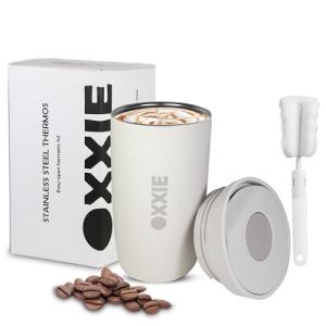 OXXIE Vaso Termo Cafe Para Llevar Pequeño | 350ml Taza Term…