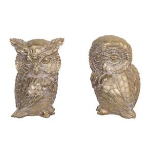 BY SIGRIS Signes Grimalt Figura Buho 2 Unidades Marrón de R…