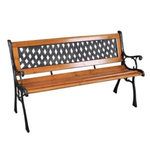 Acomoda Textil – Banco de Madera para Jardín, Terraza o Pat…