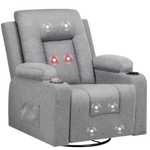 COMHOMA Sillón Relax, Sillón Reclinable Televisión, Respald…