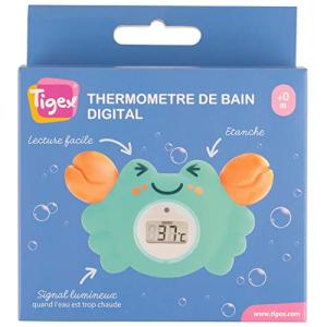 Tigex Termómetro de baño | Termómetro digital de cangrejo |…