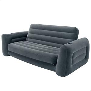 Intex Sillón Cama Hinchable 2 en 1, Sofa Cama Inflable y Pl…