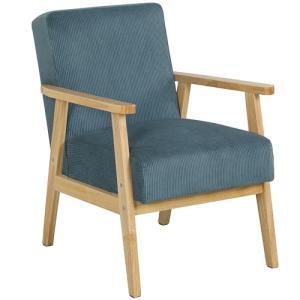 HOMCOM Butaca, sillón de 1 Plaza, Estilo Moderno de Mediado…