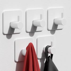 Auxmir Ganchos Adhesivos Baño de Acero Inoxidable, Toallero…