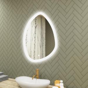 A ARTFORMA – Espejo de baño con luz - Espejo LED – 64 x 94…
