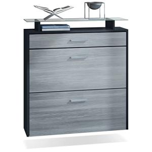 Vladon Zapatero Malea, Zapatero Colgante para 16 Pares de Z…