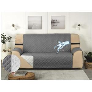 LAN&LAN - Funda Sofa Impermeable y Reversible, Protector de…