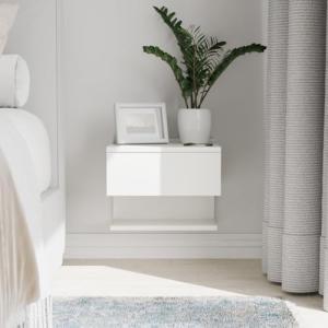 ComfortCove Mesita de Noche de Pared, Cajonera, Estante Col…