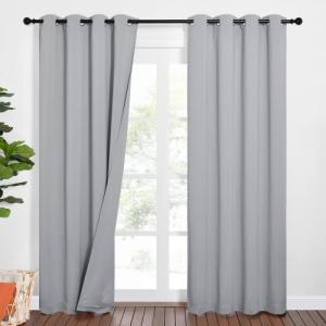 PONY DANCE Cortinas Acusticas 2 Piezas 132x213 CM Cortinas…