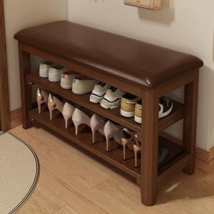 Banco Zapatero Famrhouse, Zapatero con Asiento Acolchado, B…