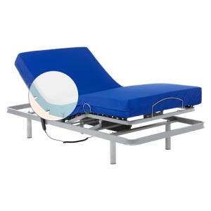 Geriafy - Cama Articulada con Colchón Sanitario Viscoelásti…