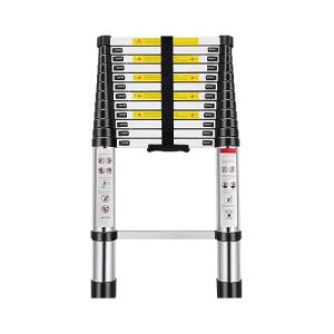 Escalera Telescópica de Aluminio Extensible y Plegable | Co…