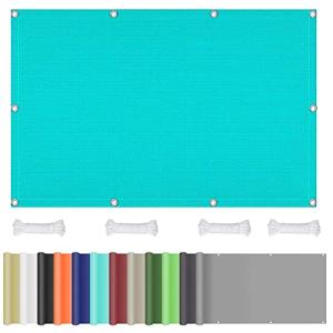 Toldo Vela de Sombra Rectangular 1.5 x 3.6 m Impermeable To…