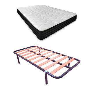 Duérmete Online Cama Completa con Colchón Pocket Visco Reve…