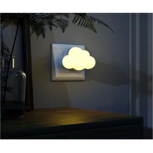 Conjunto la luz Nocturna Nube con un sensor, Lámpara Quitam…