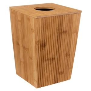 5five - Papelera de bambú 6l Terre inconnue