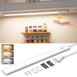 Lureshine Tira de luz LED 41CM,3 temperaturas,Regulable Lam…