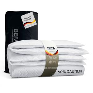 BEFA NATUR Edredón nórdico Fabricado en Alemania, 135x200 c…