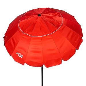 AKTIVE Sombrilla D220 Tubo Alu 16 Varillas Poliester Uv50 F…