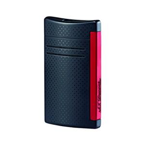 S.T. Dupont Maxijet – Mechero, color negro mate/rojo