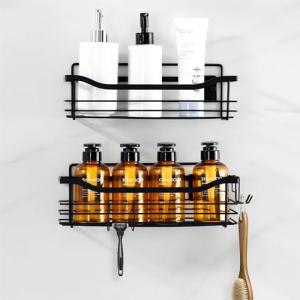 AuraLum Estanteria Baño,Estantería Ducha sin Taladro,Estant…