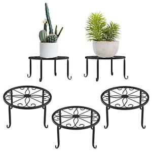 Lewondr Base de Soporte de Macetas Plantas, [3 PZS] 9 x 4.9…