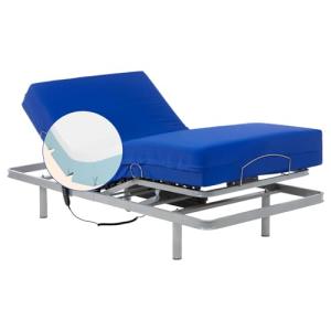 Geriafy - Cama articulada con colchón Sanitario Visco Plus…