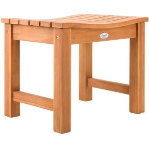 CLP Taburete de Teca para Exteriores Resistente a la Intemp…