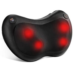 Masajeador Cervical y Espalda, Cojín de Masaje Eléctrico Sh…